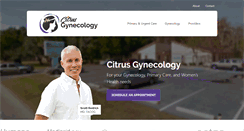 Desktop Screenshot of citrusgynecology.com